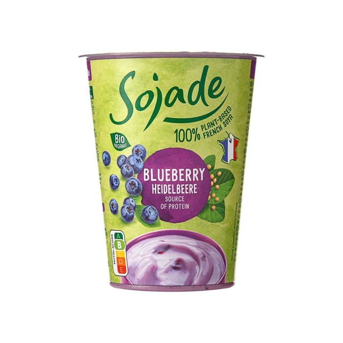 Продукт з ферментованої сої з чорницею органічний 400г, Sojade Продукт з ферментованої сої з чорницею органічний 400г, Sojade