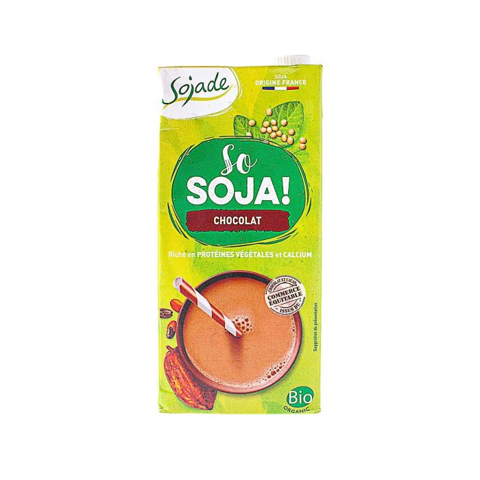 Напій соєвий Шоколад органічний 1л, Sojade