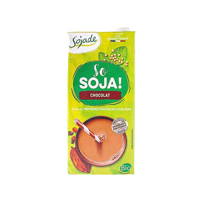 Напій соєвий Шоколад органічний 1л, Sojade