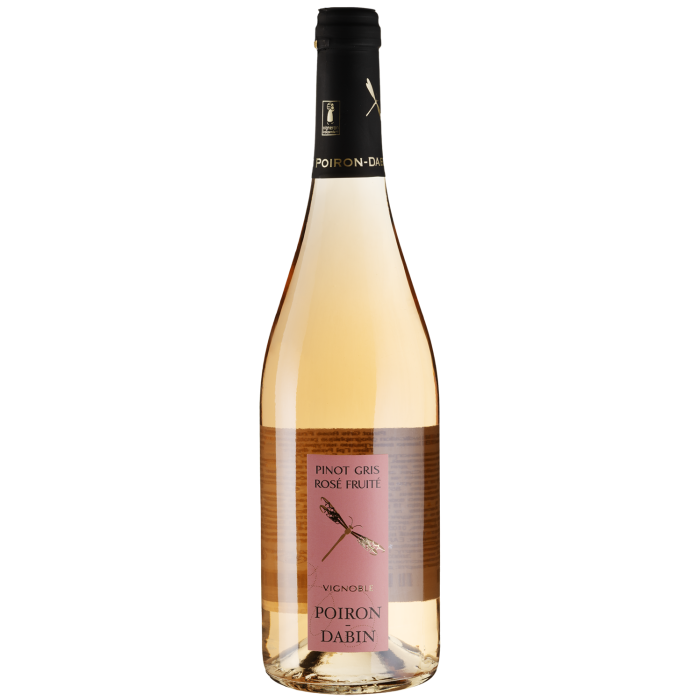 Вино Poiron Dabin Pinot Gris Rose Fruite / Піно Грі Розе Фрут, рожеве сухе, 0.75 л