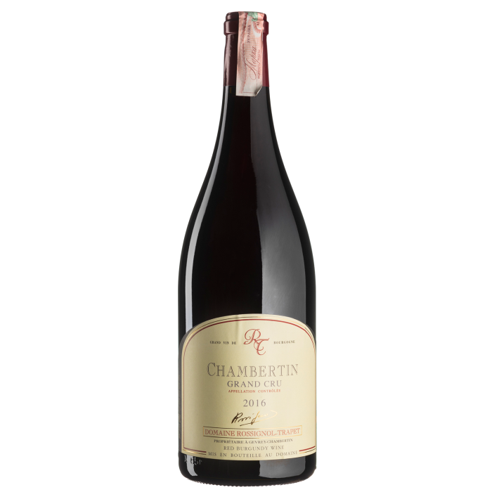 Вино Domaine Rossignol Trapet Chambertin Grand Cru / Шамбертен Гран Крю 2016, червоне сухе, 1.5 л