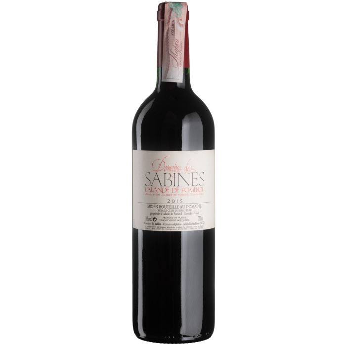Вино Thunevin Domaine des Sabines / Домен де Сабінес 2015, червоне сухе, 0.75 л Вино Thunevin Domaine des Sabines / Домен де Сабінес 2015, червоне сухе, 0.75 л