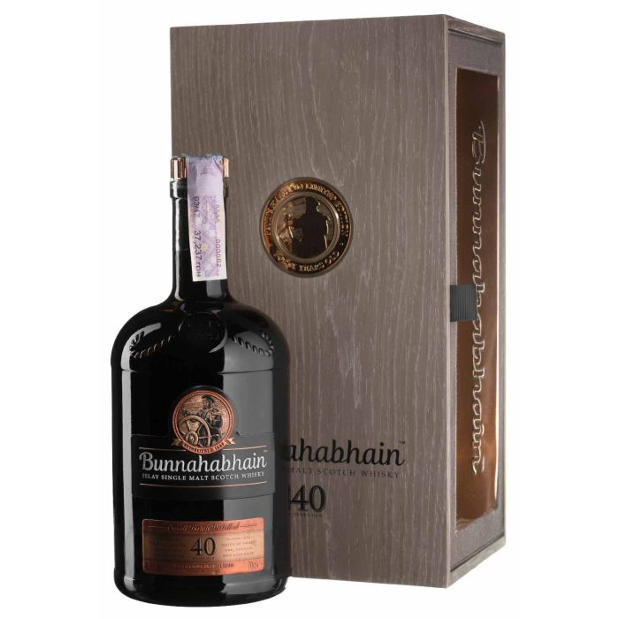 Віскі Bunnahabhain 40yo, wooden box, 0.7 л