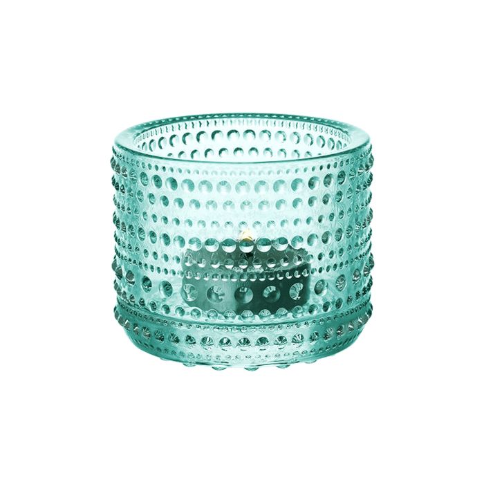 Підсвічник бірюзовий 64мм Kastehelmi, Iittala Підсвічник бірюзовий 64мм Kastehelmi, Iittala