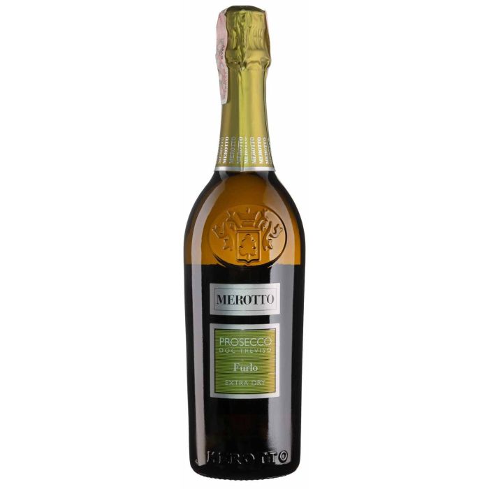 Ігристе Merotto Furlo Prosecco Extra Dry / Фурло Просекко, біле, 0.75 л