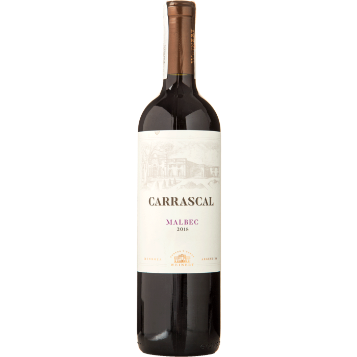 Вино Weinert Carrascal Malbec / Карраскаль Мальбек, червоне сухе, 0.75 л