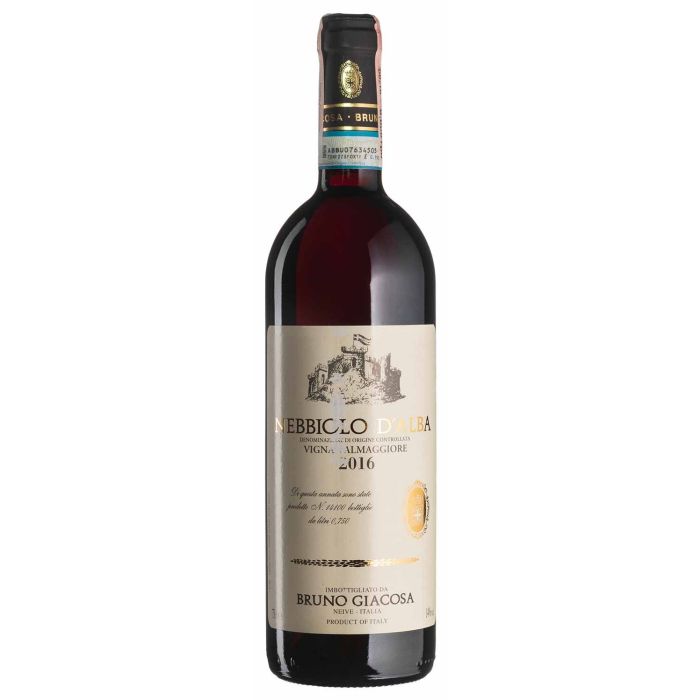 Вино Giacosa Bruno Nebbiolo d'Alba Vigna Valmaggiore / Неббіоло д'Альба Вінья Вальмаджоре 2016, червоне сухе, 0.75 л