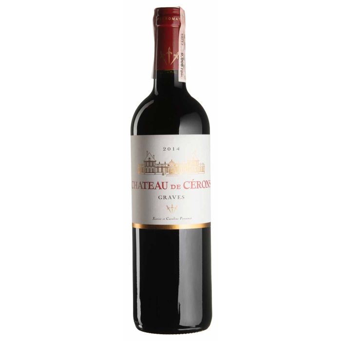 Вино Chateau de Cerons Chateau de Cerons Rouge / Шато де Серон, червоне сухе, 0.75 л