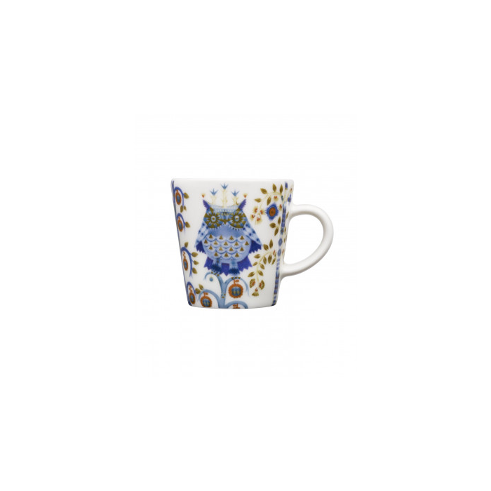 Чашка для еспресо біла з малюнком 100мл Taika, Iittala