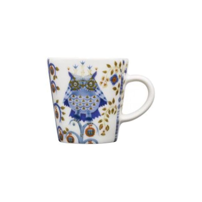Чашка для еспресо біла з малюнком 100мл Taika, Iittala Чашка для еспресо біла з малюнком 100мл Taika, Iittala