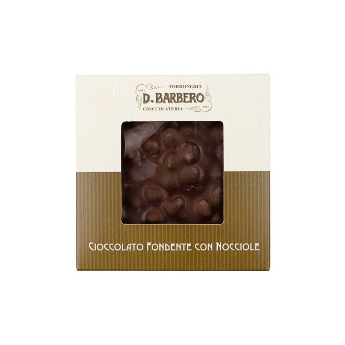 Шоколад темний з фундуком 120г, D.Barbero