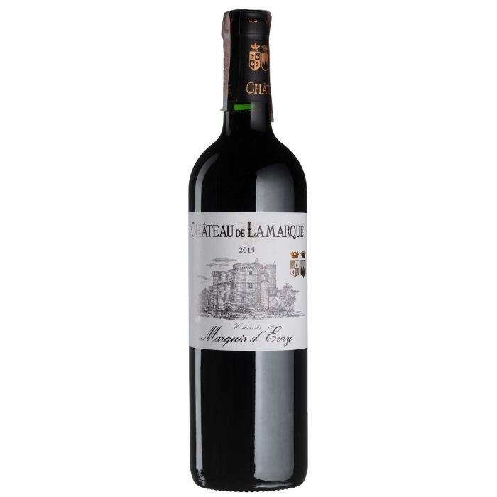 Вино Chateau de Lamarque Chateau de Lamarque / Шато де Ламарк 2015, червоне сухе, 0.75 л Вино Chateau de Lamarque Chateau de Lamarque / Шато де Ламарк 2015, червоне сухе, 0.75 л