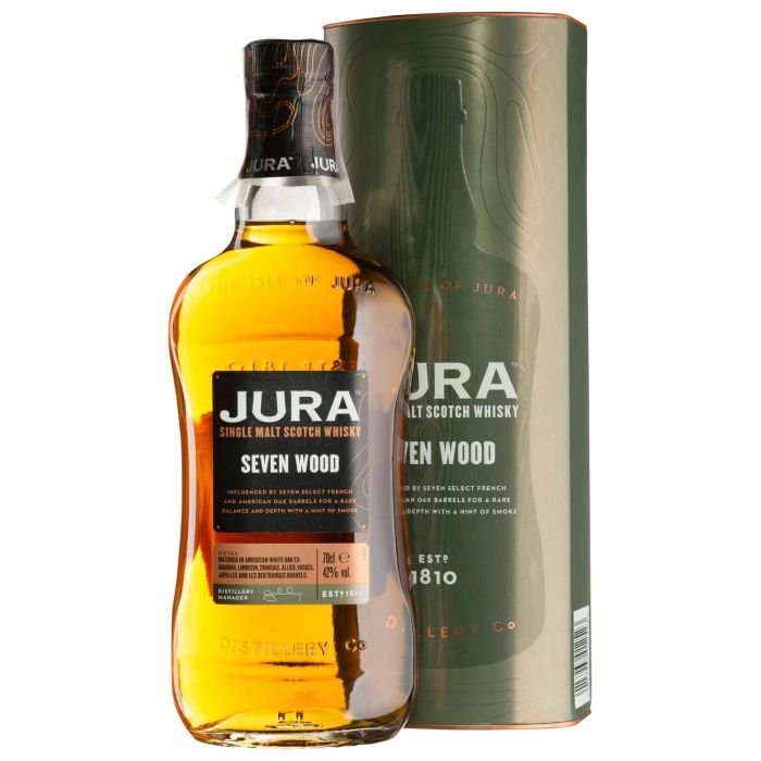 Віскі Jura Seven Wood, gift box, 0.7 л