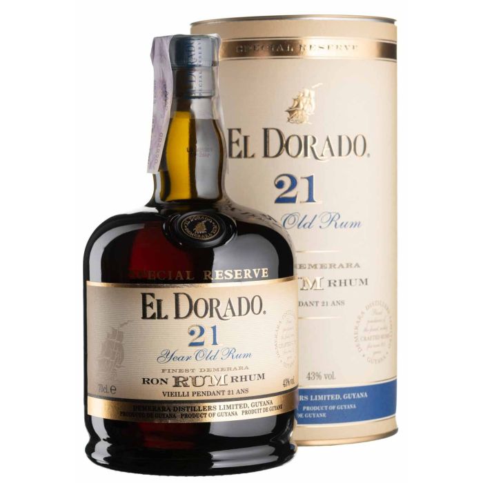 Ром El Dorado 21 yo, Tube, 0.7 л Ром El Dorado 21 yo, Tube, 0.7 л