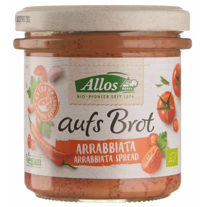 Паста для бутербродів Арабіата органічна 140г, Allos