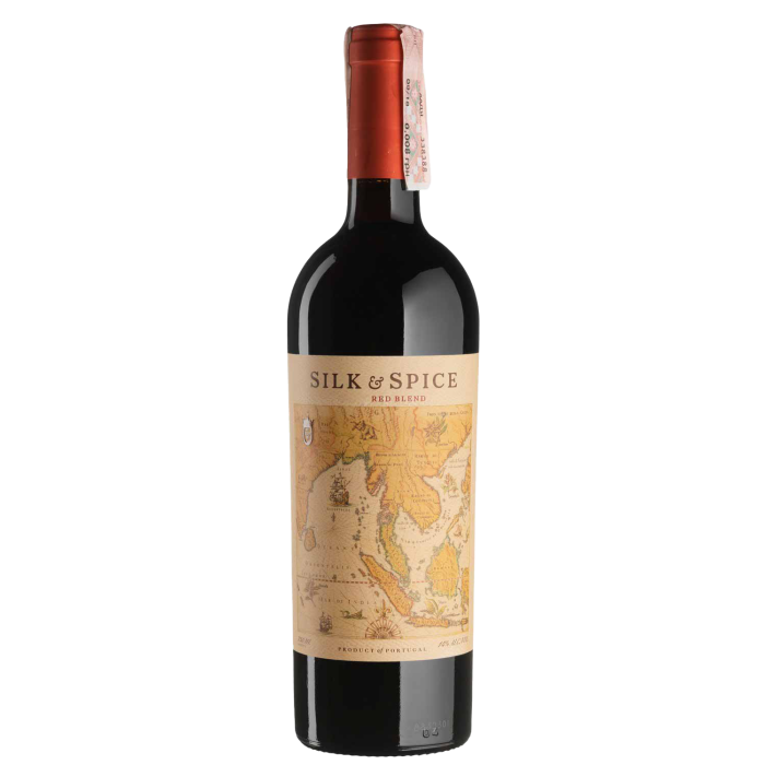 Вино Sogrape Vinhos Silk & Spice Red / Сілк & Спайс, червоне напівсухе, 0.75 л