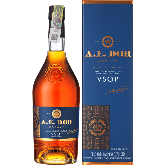 Коньяк A.E.Dor VSOP, gift box, 0.7 л