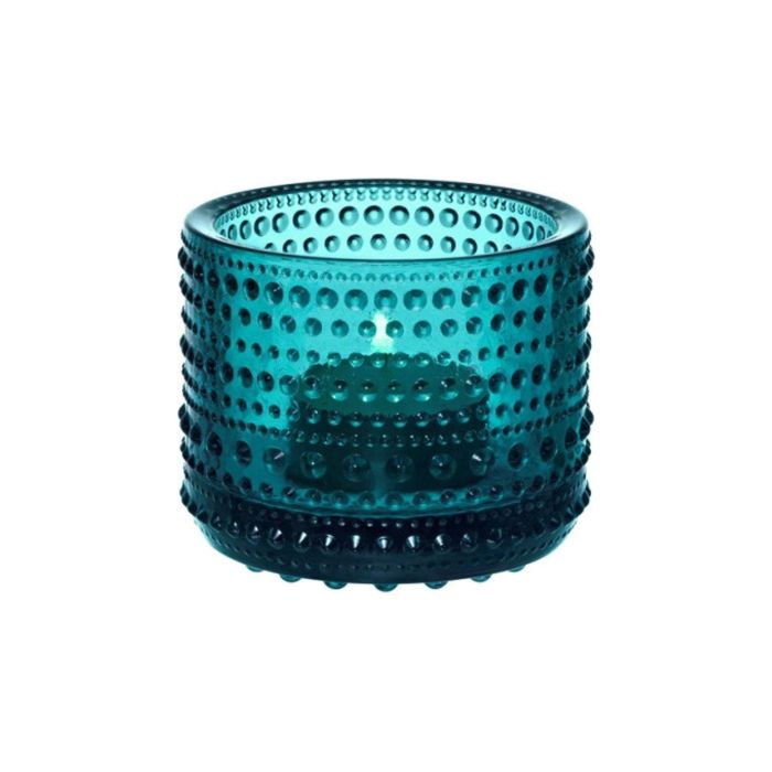Підсвічник блакитний 64мм Kastehelmi, Iittala Підсвічник блакитний 64мм Kastehelmi, Iittala