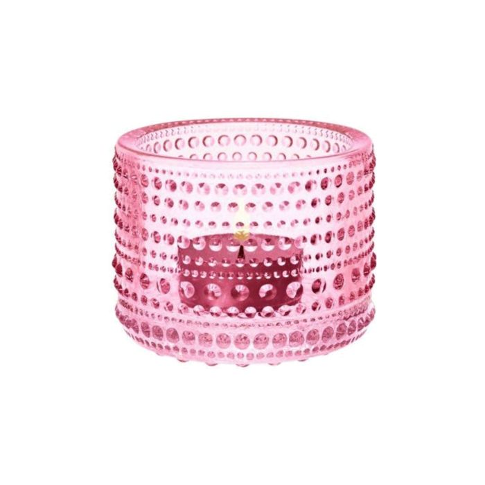 Підсвічник світло-рожевий 64мм Kastehelmi, Iittala Підсвічник світло-рожевий 64мм Kastehelmi, Iittala
