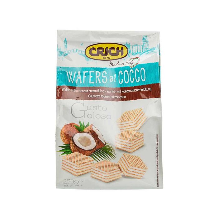 Вафлі з кокосом 250г, Crich