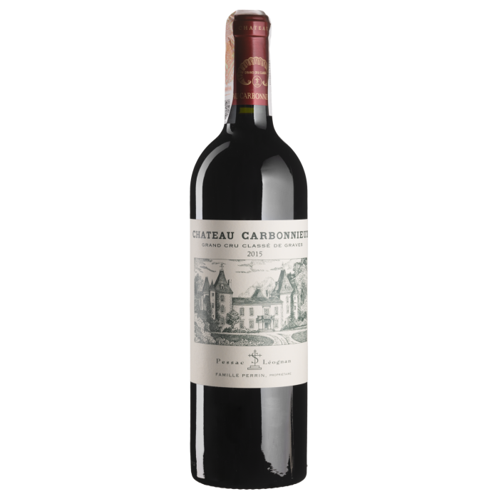 Вино Chateau Carbonnieux Chateau Carbonnieux / Шато Карбонье 2015, червоне сухе, 0.75 л