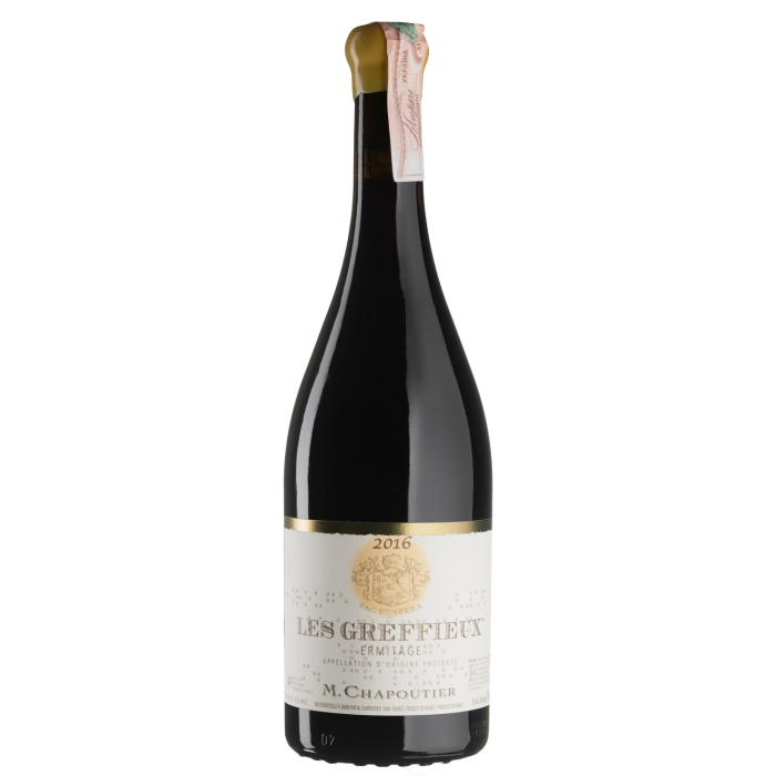 Вино Chapoutier Ermitage Les Greffieux / Ермітаж Ле Греф’ю 2016, червоне сухе, 0.75 л