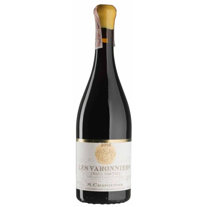 Вино Chapoutier Crozes-Ermitage Les Varonniers / Кроз-Ермітаж Ле Вароньє 2016, червоне сухе, 0.75 л