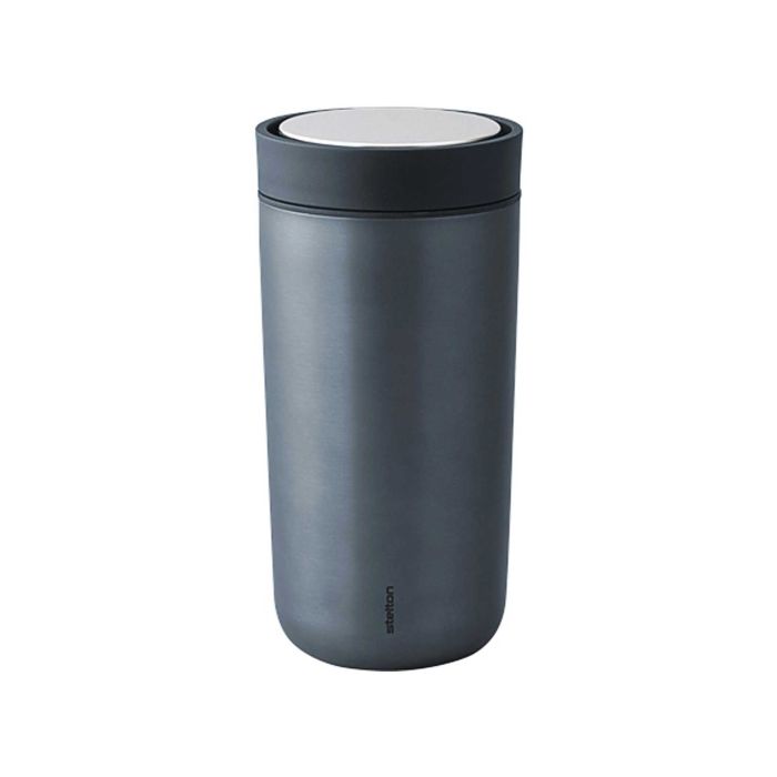 Термокружка 0,4л сталева темно-синя To Go Click, Stelton