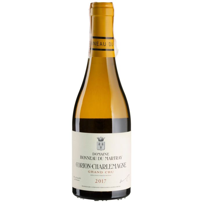 Вино Bonneau du Martray Corton-Charlemagne Grand Cru / Кортон Шарлемань 2017, біле сухе, 0.375 л Вино Bonneau du Martray Corton-Charlemagne Grand Cru / Кортон Шарлемань 2017, біле сухе, 0.375 л