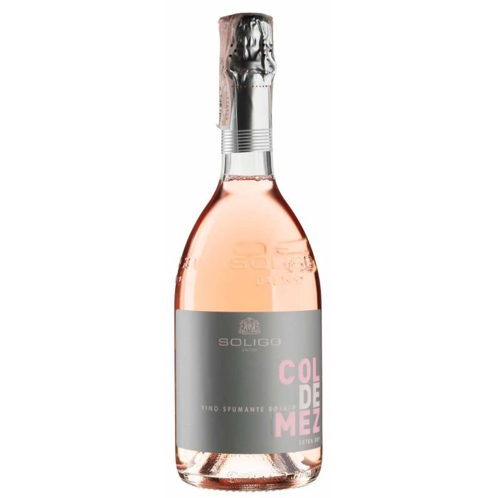 Ігристе Soligo Col de Mez Rose Extra Dry / Коль де Мец Розе Екстра Драй, рожеве, 0.75 л Ігристе Soligo Col de Mez Rose Extra Dry / Коль де Мец Розе Екстра Драй, рожеве, 0.75 л