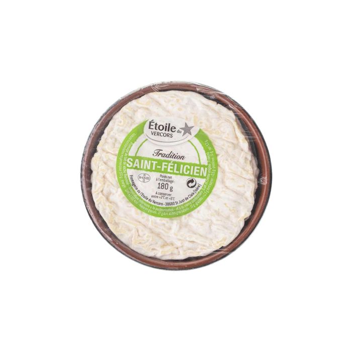 Сир Сен-Фелісьєн Аффінаж (27% жиру до заг.маси) 180г, Etoile du Vercors Сир Сен-Фелісьєн Аффінаж (27% жиру до заг.маси) 180г, Etoile du Vercors