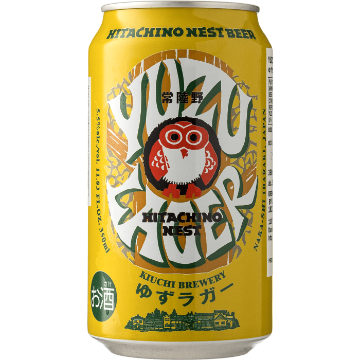 Пиво Hitachino Nest Beer Yuzu Lager, 0.35 л Пиво Hitachino Nest Beer Yuzu Lager, 0.35 л