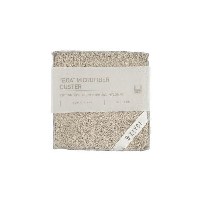 Серветка для електроприладів та пилу з мікрофібри сіра 15х15см, Harada Textile Серветка для електроприладів та пилу з мікрофібри сіра 15х15см, Harada Textile