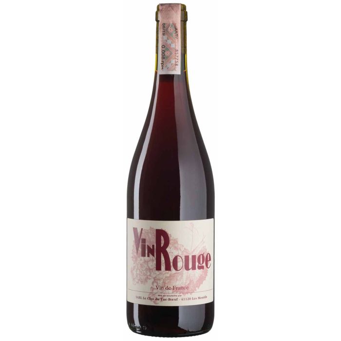 Вино Clos du Tue-Boeuf Vin Rouge / Він Руж, червоне сухе, 0.75 л