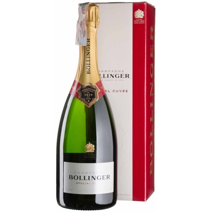 Шампанське Champagne Bollinger Special Cuvee, gift box / Спешл Кюве, подарункова коробка, біле, 0.75 л