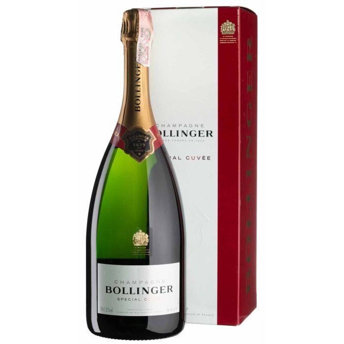 Шампанське Champagne Bollinger Special Cuvee, gift box / Спешл Кюве, подарункова коробка, біле, 1.5 л