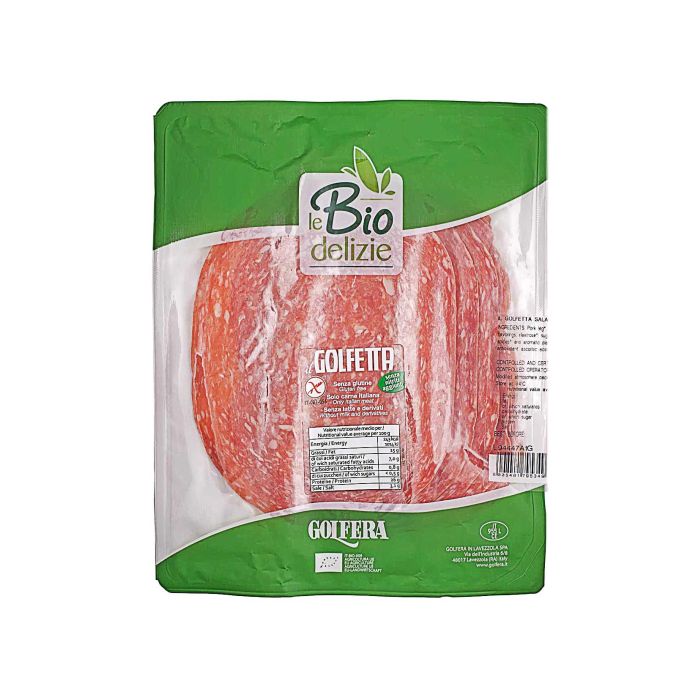 Салямі Голфетта Ротоліні органічна 80г, Biodelizie