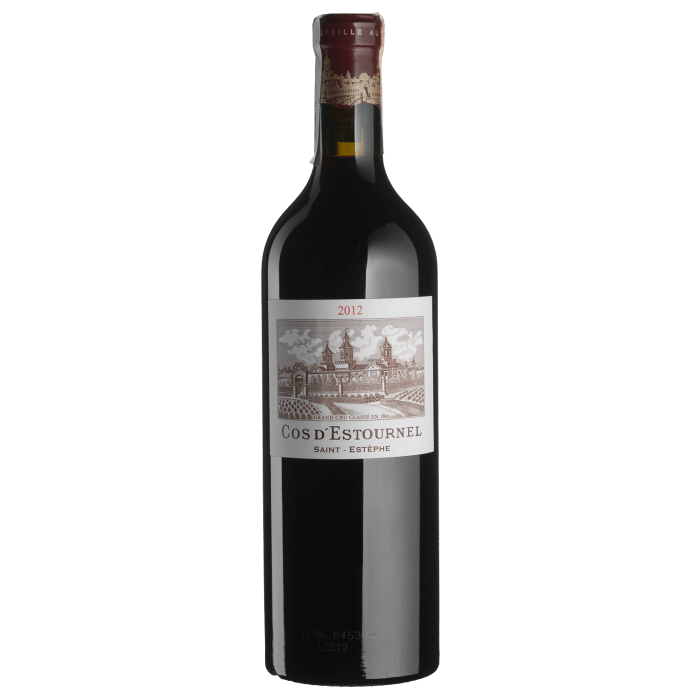 Вино Chateau Cos d'Estournel Chateau Cos d'Estournel / Шато Кос д'Естурнель 2012, червоне сухе, 0.75 л