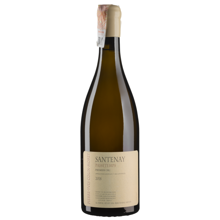 Вино Colin-Morey Pierre-Yves Santenay Premier Cru Passetemps / Сантеней Прем'єр Крю Пестом 2018, біле сухе, 0.75 л