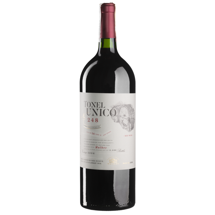 Вино Weinert Tonel Unico Malbec / Тонель Уніко Мальбек 2006, червоне сухе, 1.5 л