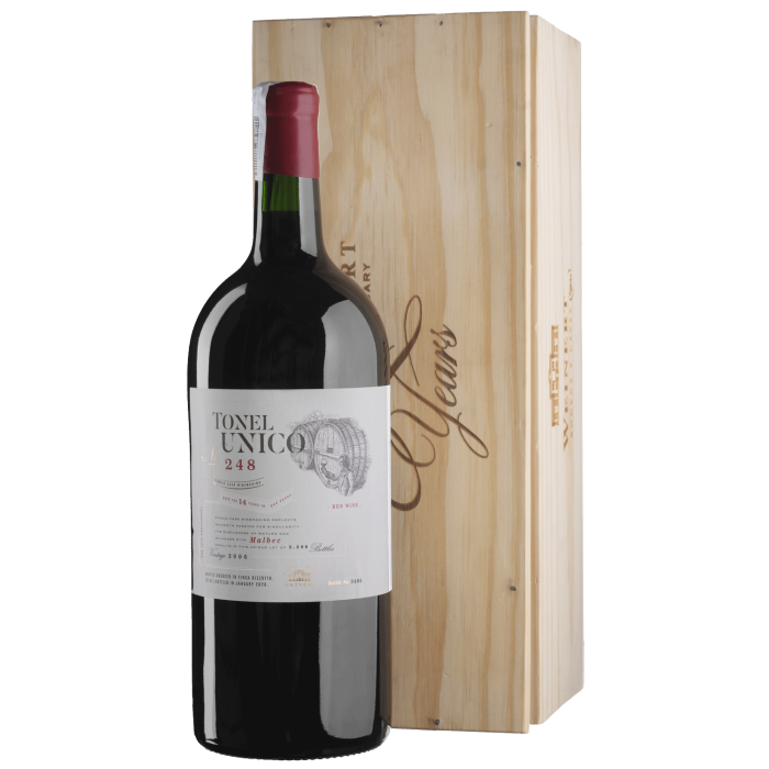 Вино Weinert Tonel Unico Malbec / Тонель Уніко Мальбек 2006, червоне сухе, 3 л