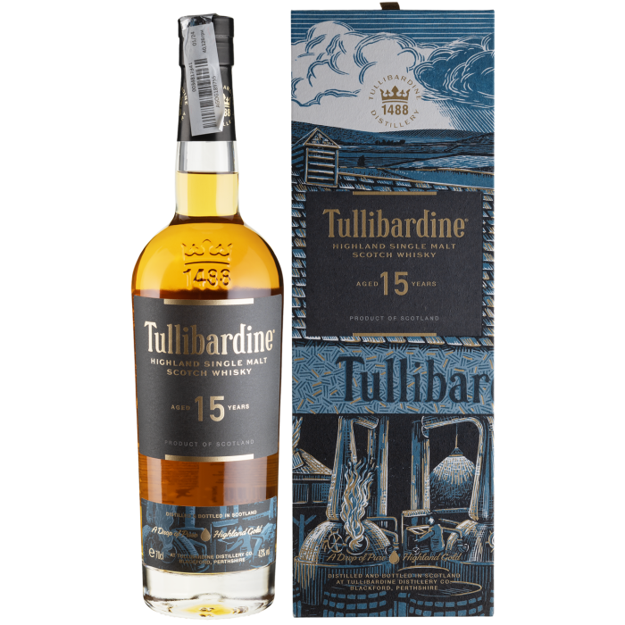 Віскі Tullibardine 15yo, 0.7 л