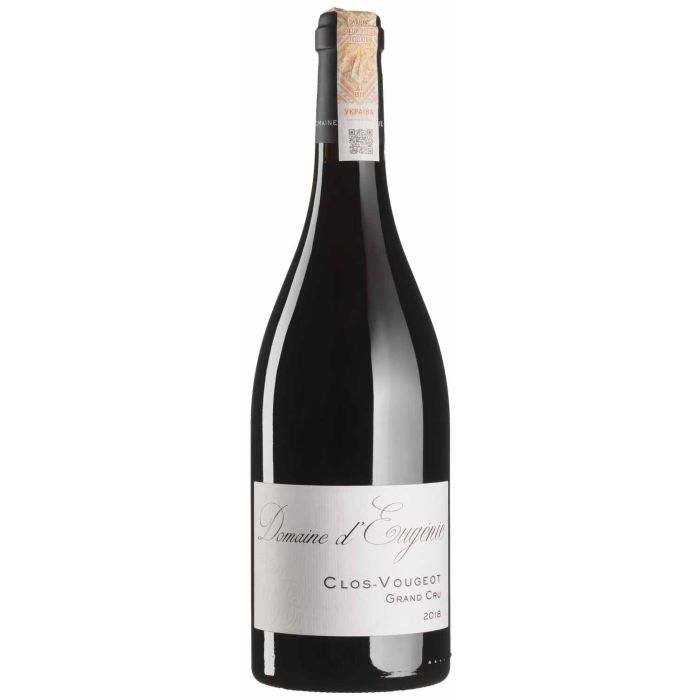 Вино Domaine d’Eugenie Clos Vougeot Grand Cru / Кло Вужо Гран Крю 2018, червоне сухе, 0.75 л