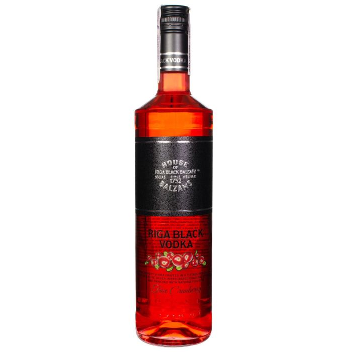 Напій міцний Riga Black Vodka True Cranberry, 0.7 л