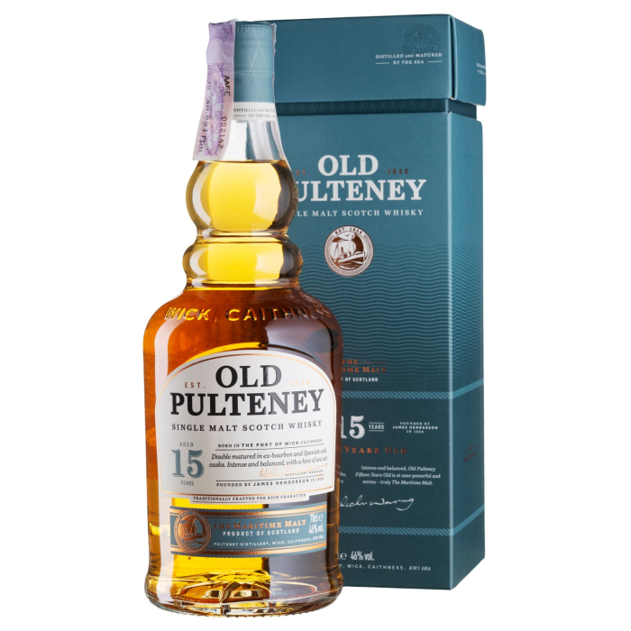 Віскі Old Pulteney 15yo, gift box, 0.7 л