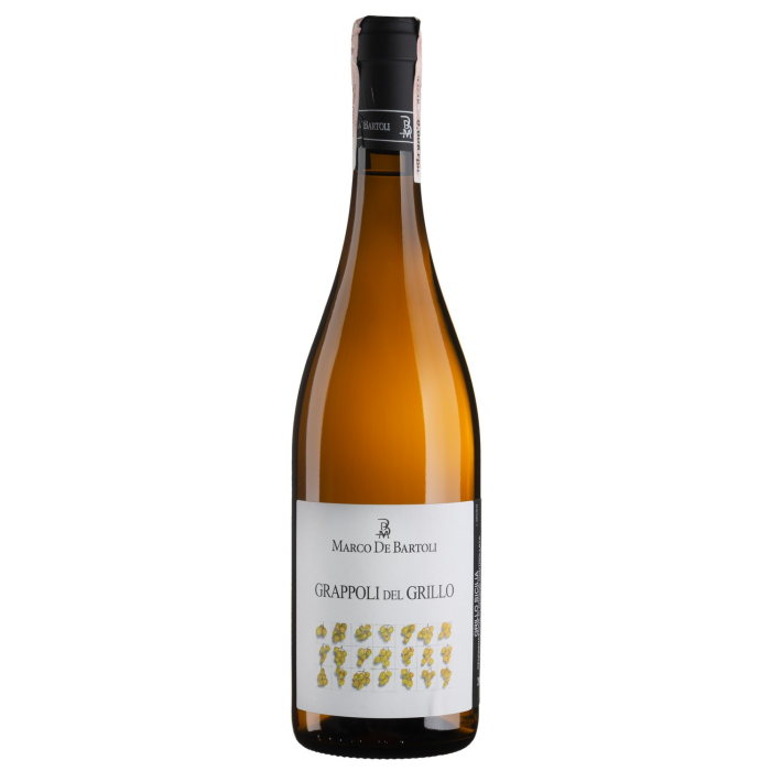 Вино Marco De Bartoli Grappoli del Grillo / Грапполі дел Грілло 2018, біле сухе, 0.75 л