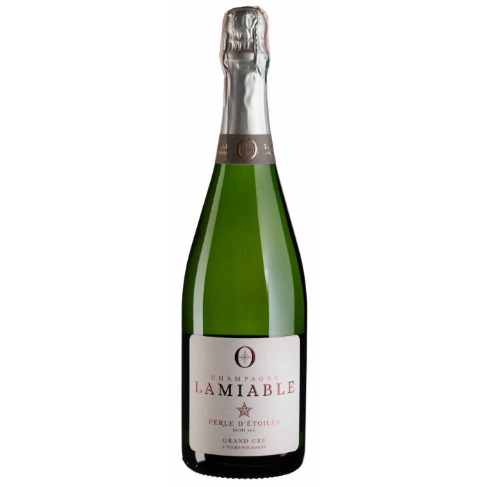 Шампанське Lamiable Perles d`Etoiles Demi-Sec Grand Cru / Перль д'Етуаль Демі-Сек Гран Крю, біле, 0.75 л