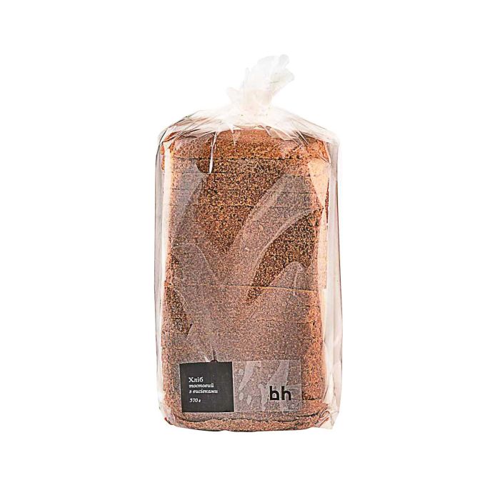 Хліб тостовий з висівками 570г, Bakehouse