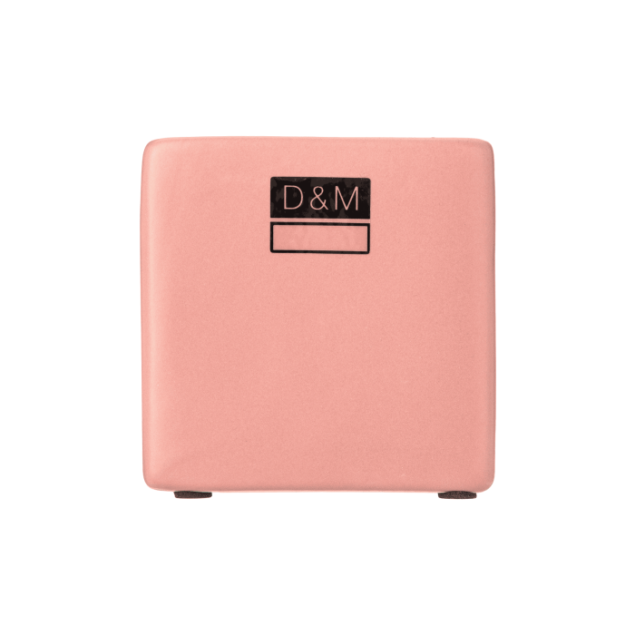 Горщик міні квадратний рожевий матовий D7 Basic Matt, D&M