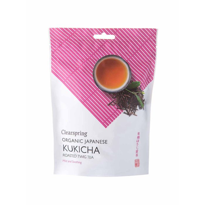 Чай зелений смажений Кукіча органічний 90г, Clearspring